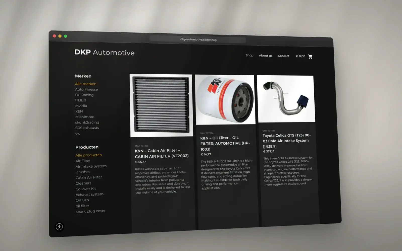 DKP Automotive - case door Statikz